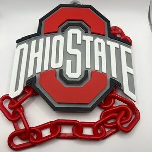 Ohio State fan chain necklace